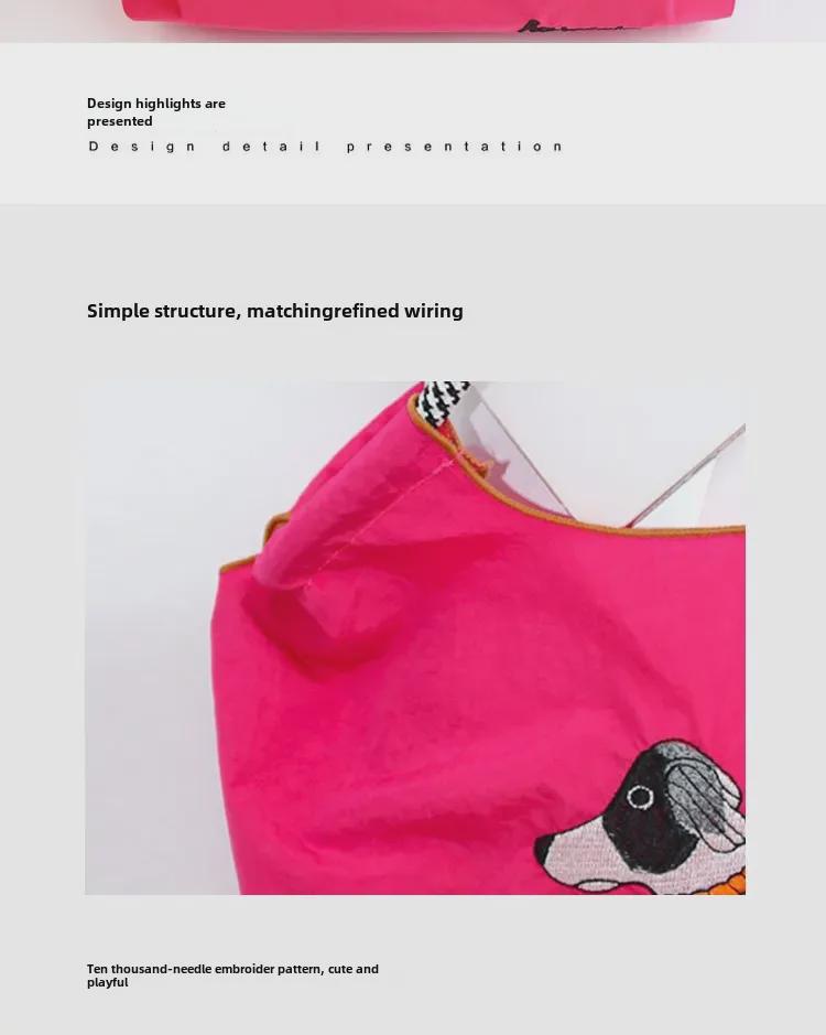 2024 Women's Canvas Underarm Tote - Commuter Messenger & Storage Bag