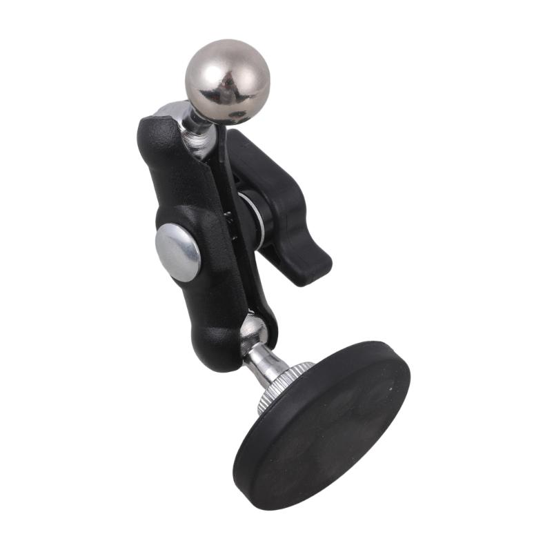 Base de Placa Adaptadora Magnética Universal de 1/4 de Polegada Base de Montagem com Articulação Esférica de 17 mm Para Tripé de Câmera Suporte de Telefone Equipamento de Fitness