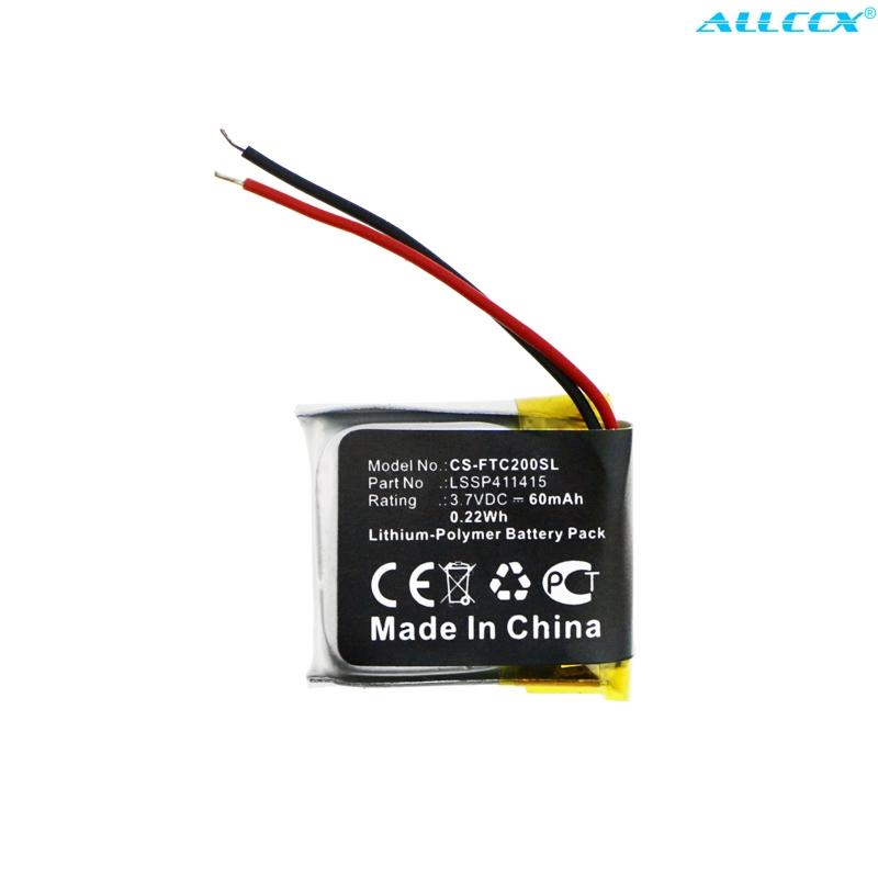 

Аккумулятор для смарт-часов Cameron Sino 60 мАч LSSP411415 для Fitbit Charge 2