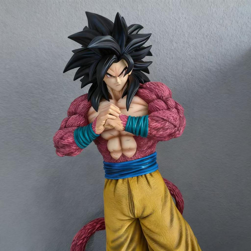 Jt Statue 53cm/20.87inch Anime SSJ4 Goku Figure Super Saiyan PVC Action Figures Collection Model Toys Gifts
