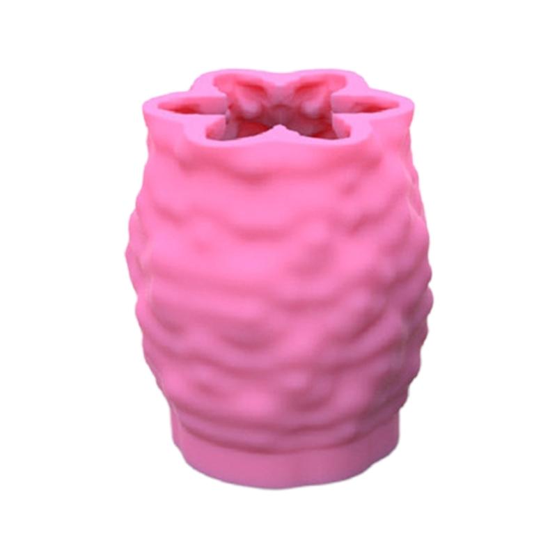 Skull Pen Holder Mold Plaster Cement Mold DIY Candle Epoxy Mold Handmade Candles Aroma Wax Soap Molds for Decoration