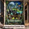 Monster Truck (108) Theme Custom Tapestry Personalized Custom Name Text Wall Hanging Tapestry Home Decor Background Cloth