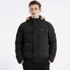 Tommy Hilfiger FW22 Brand Logo Embroidered Loose Commuter Versatile Hooded Long Sleeve Jacket Men Jackets Black 159AP863BLACKS