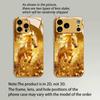 The New Running Horse Pattern Glass Phone Case Is Suitable for iPhone 17 16 15 14 13 12 11 Pro/Max/Plus Anti Drop and Shockproof