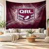 Queensland Maroons Wall Tapestry, Soft Fabric Wall Hanging, Decorative Backdrop For Bedroom Home Wall Art