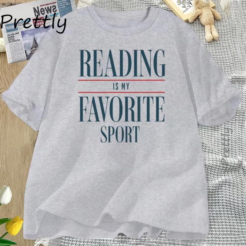 Maglietta Vintage La Lettura È Il Mio Sport Preferito Maglietta da Lettore Maglietta per Amante dei Libri Maglietta da Librorumano Maglietta da Bibliotecario Amante dei Libri Abbigliamento Donna