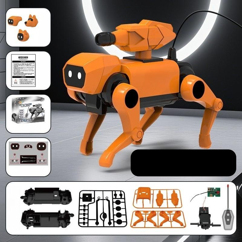 

Robot Dog - Interactive Pet with Voice Control, 30+ Actions & APP Programming, Durable Design for Kids Age 6+