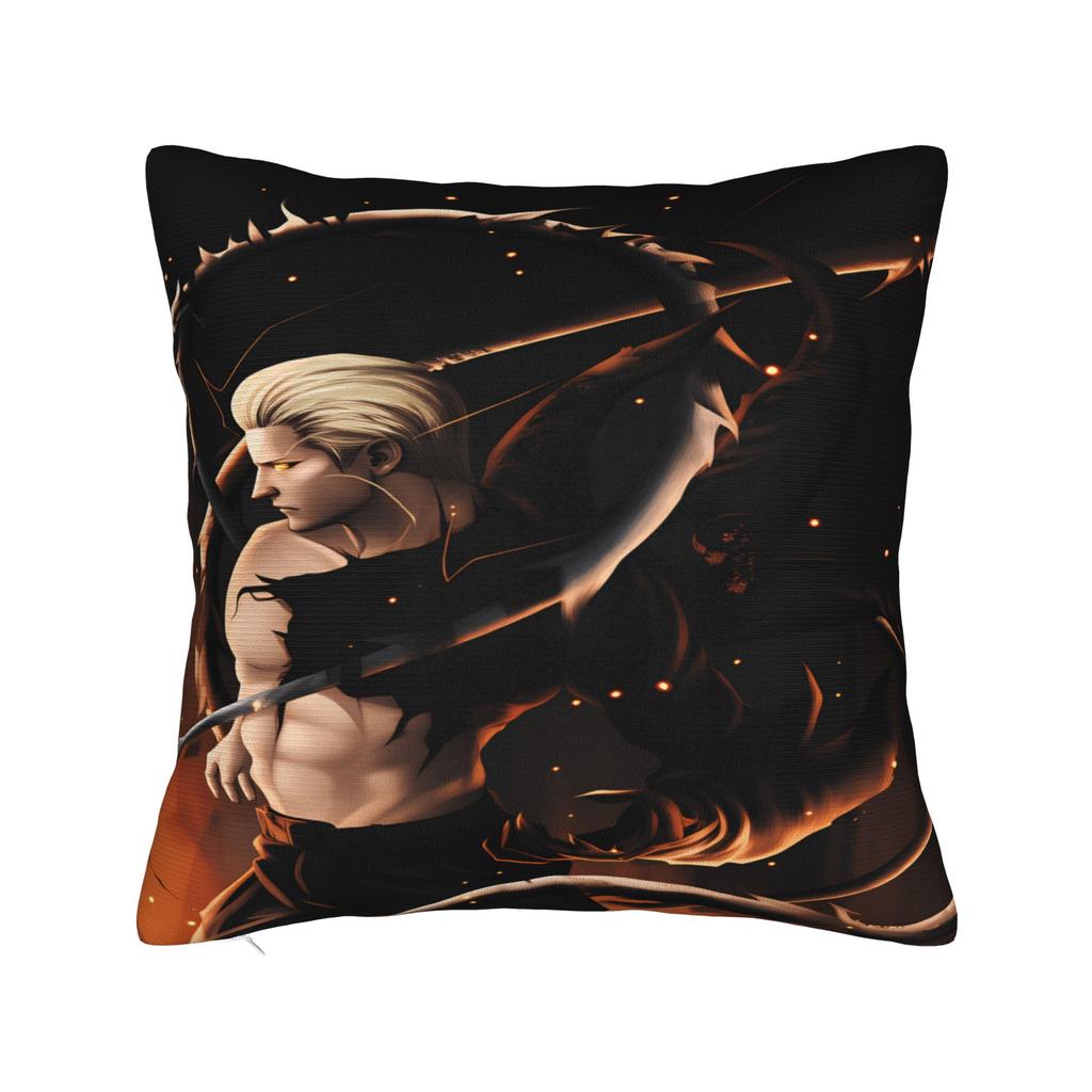A-Albert W-Wesker Pink (2) Pillow Cover Cute Funny Pillow Case For Sofa Home Decoration Soft Pillowcases Birthday Gift