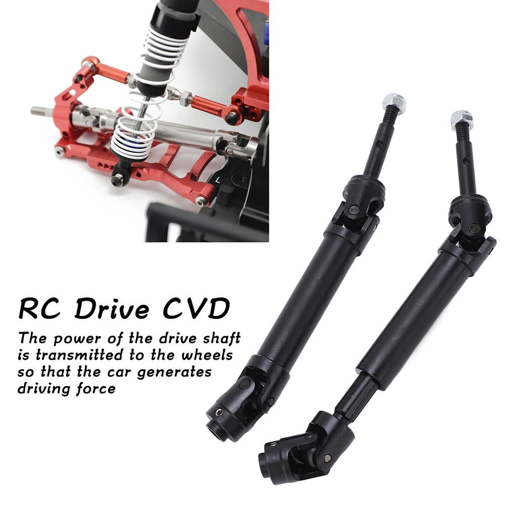 2Pcs RC Steel Rear Drive Shaft CVD for Traxxas Slash 4x4 HQ727 Short Truck Car Up Grade Part