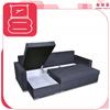 Varius Corner Sofa Bed with Sleeping Function Family Furniture Corner Gray Velvet