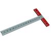 6 Inch Size Woodworking Scribing Ruler Aluminum Alloy Metal T Square  Art Framing and DIY
