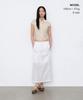 Musinsa Standard Woman Women'S Nylon Elastic Long Skirt [White]