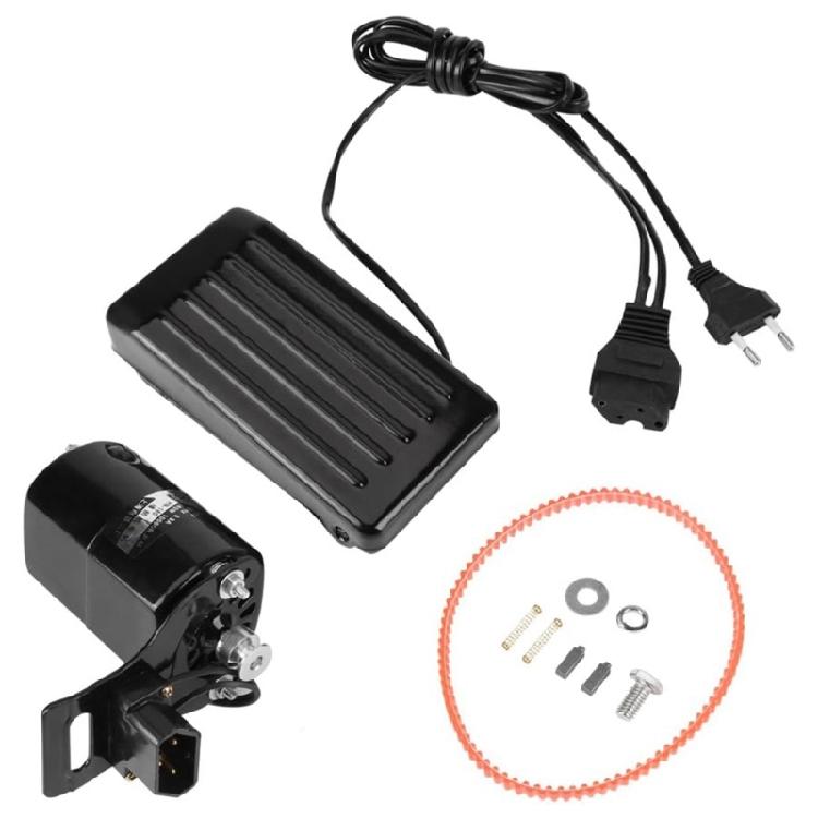 User Friendly 180W Sewing Machine Motor Foot Pedal Set Adjustable Speed Pedal Great for Various Fabrics and Easy Setup