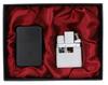 Black Petrol Lighter with Gas Refill 2in1 Gentelo