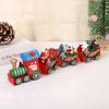 Christmas Train Ornament New Year Navidad Gifts Cake Decor Birthday Party Festival Supplies Christmas Desktop Decoration