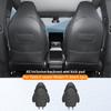 For 6-seater Tesla Model YL seat anti kick pad, Model Y L first row seat backrest protection pad, child anti kick pad, 2pcs