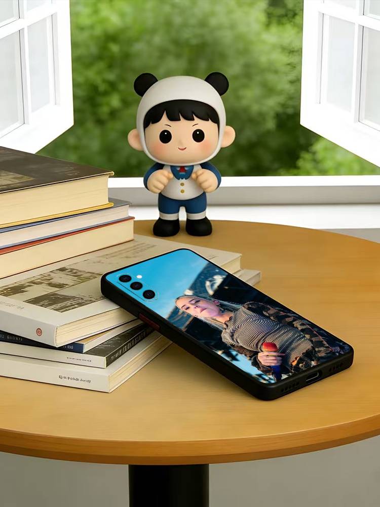 Singer Y-Young Mikos Phone Case For Samsung Galaxy A73,A72,A71,A70,A53,A52,A51,Others Soft Black Cover