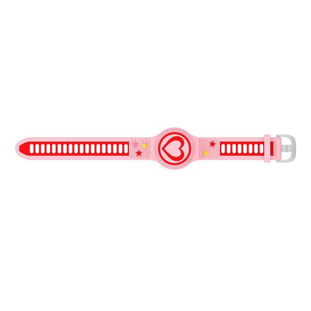 Silicone Kids Bracelet Cartoon Heart Tracker Holder Strap for AirTag Tracker Accessories