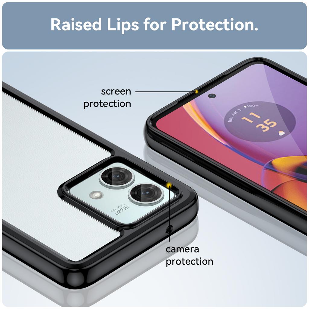 For Motorola Moto G84 5G Case TPU+Acrylic Protective Phone Cover