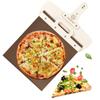 40*30cm Sliding Pizza Peel Shovel Removable Wooden Handle Pizza Spatula with Tarps Baking Tools Drop