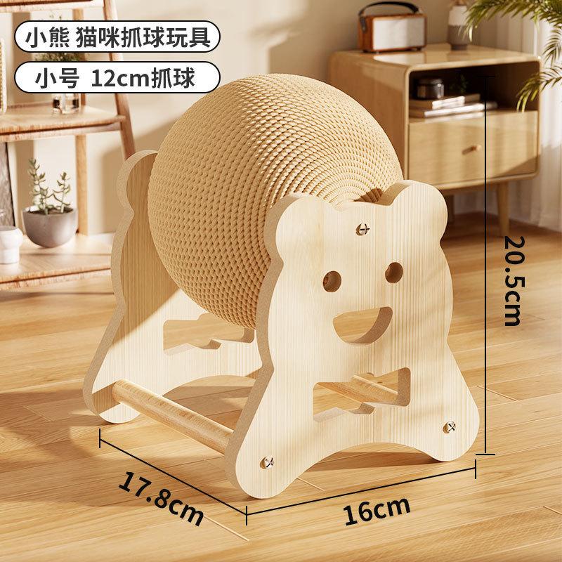 

Durable Cat Scratching Board with Sisal Ball Toy for Kittens Climbing Play Stand Pet Supplies