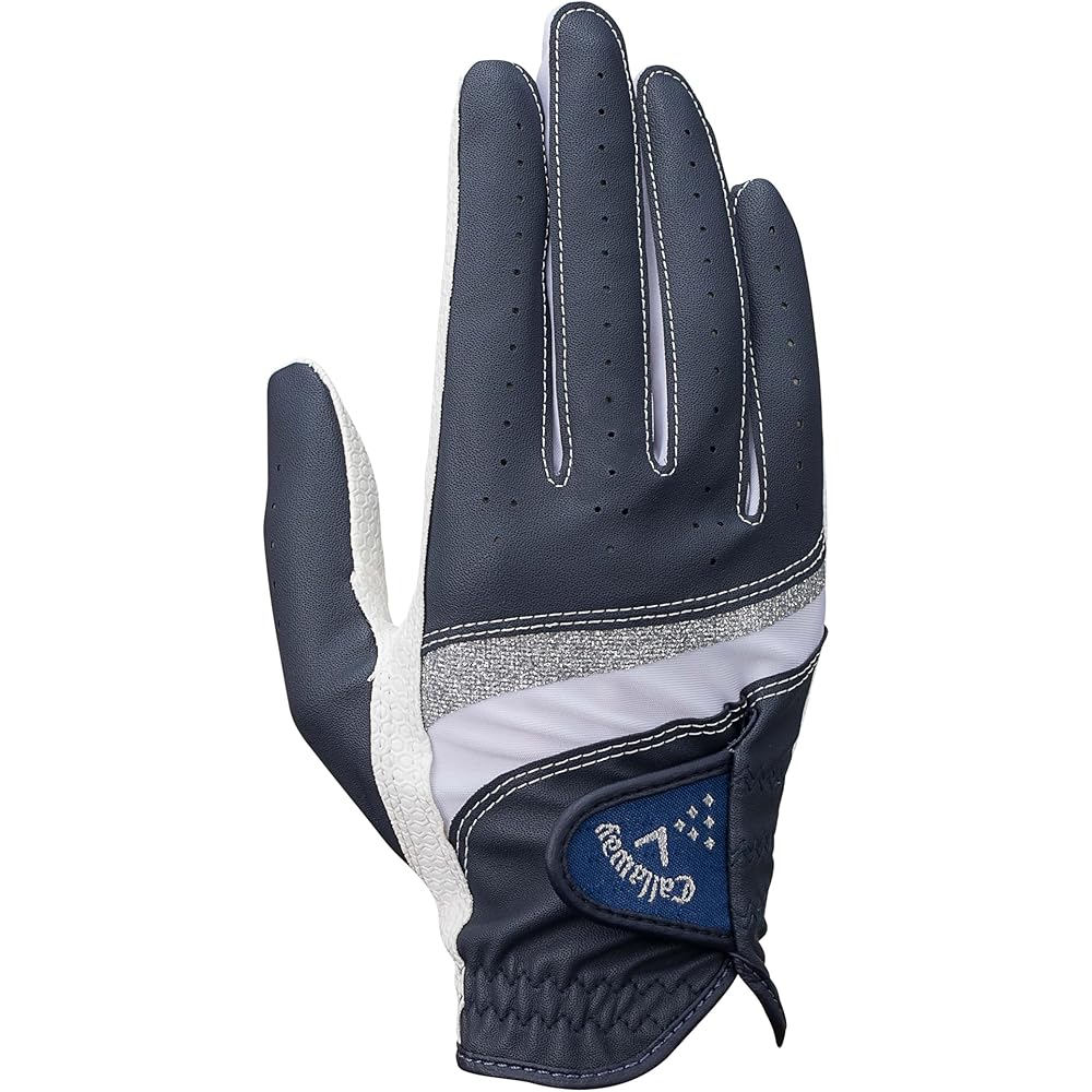 Callaway Style Dual Women's Gloves Navy 19cm for Both Hands