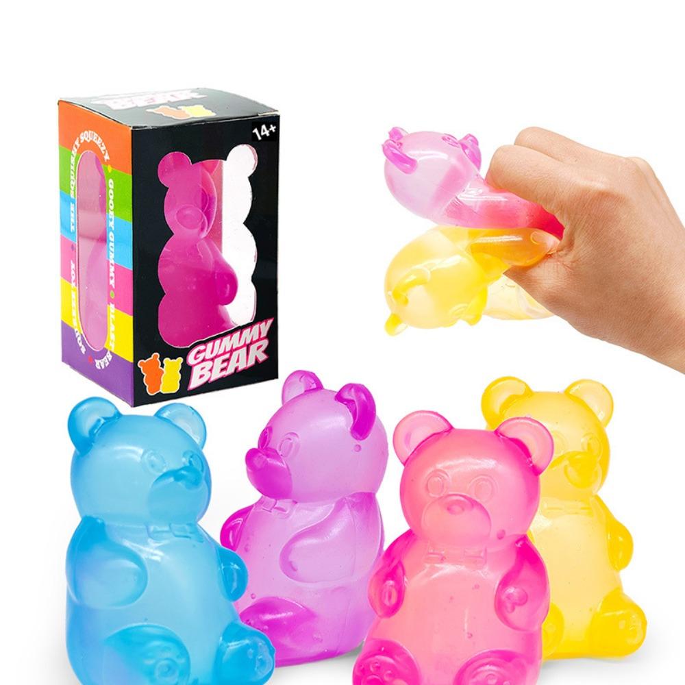 Super Soft Malt Candy Bear Stress Relief - Slow-Rebound Creative Stress-Relief Tool