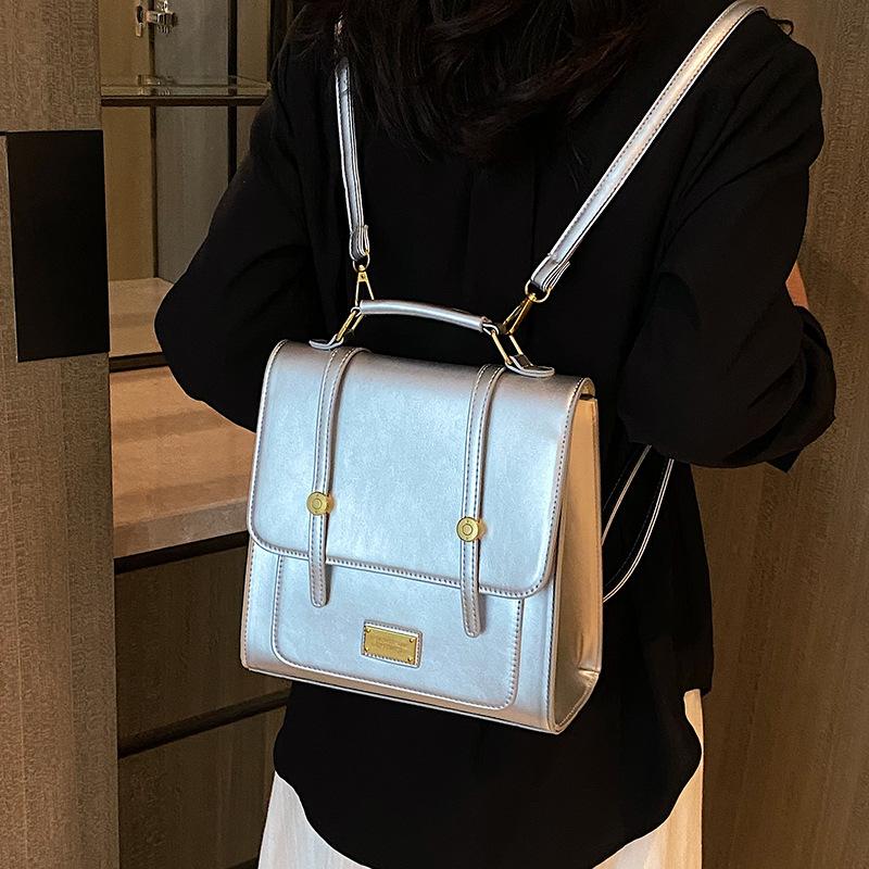 Niche Design Bag New Backpack Female Portable Student Schoolbag Leisure Travel Backpack