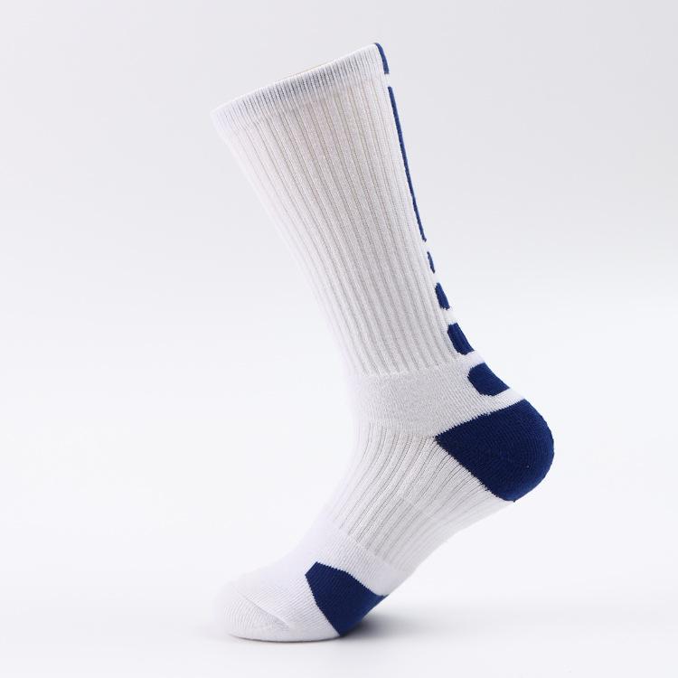 

Men Cotton Basketball Long Sock Crew Work Walking Hiking Sport Sock Sports Mens Funny Cycling Cushioned Damper