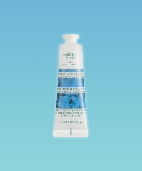 Hand & Nature Gardenia Minty Gel Hand Cream 30ml