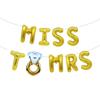 16Inch Bride To Be Balloon Wedding Decorations Rose Gold Silver Bride Letters Foil Ballon Bridal Shower Bachelor Party Supplies