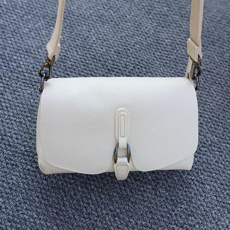 Borsa Piccola a Tracolla e da Mano da Donna in Vera Pelle: Nuova Borsa Quadrata in Pelle di Mucca con Strato Superiore Morbido 2024