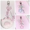 Handmade Cat Claw Phone Charm Y2K Star Bead Phone Keychain Sweet Cat Claw Pendant  Girls