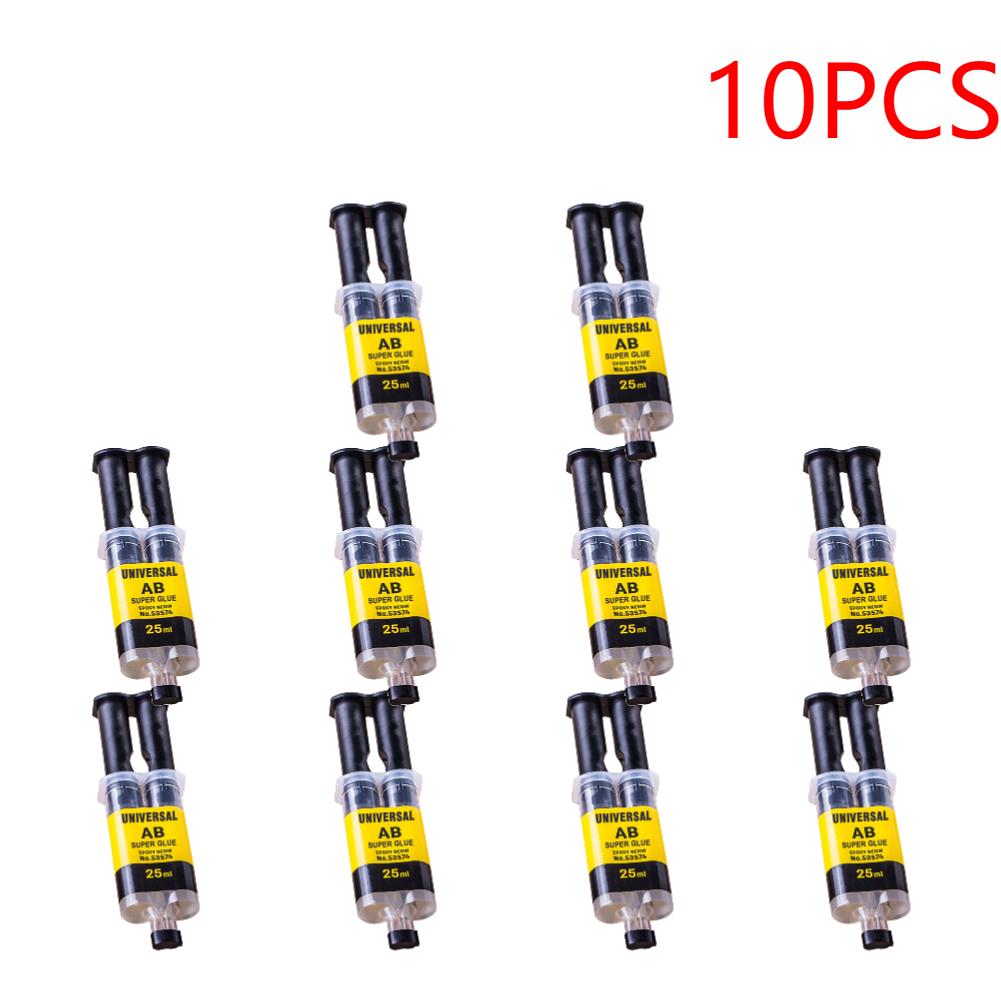1-10PCS AB Epoxy Resin Glue Cold Welding For Metal Stainless Steel Glass Repair Tool High Temperature Resistant Liquid Glue