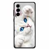 Custodia per Telefono per Samsung Galaxy S26 Custodia Nera in Silicone TPU Cover Posteriori per GalaxyS26 S 26 Custodia SamsungS26 Morbidi Paracolpi Protettivi