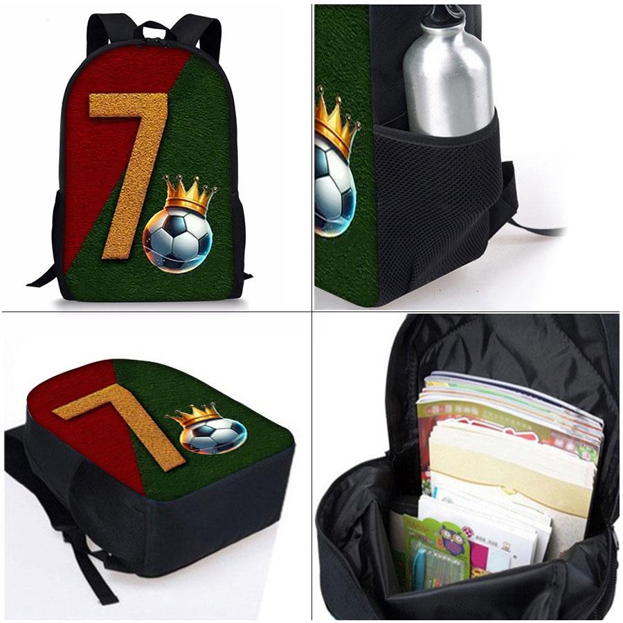 GamePad Double Layered Everyday Backpack For Male Plus Girls Best Gifts 2D Flat Comic School Backpack For Youth