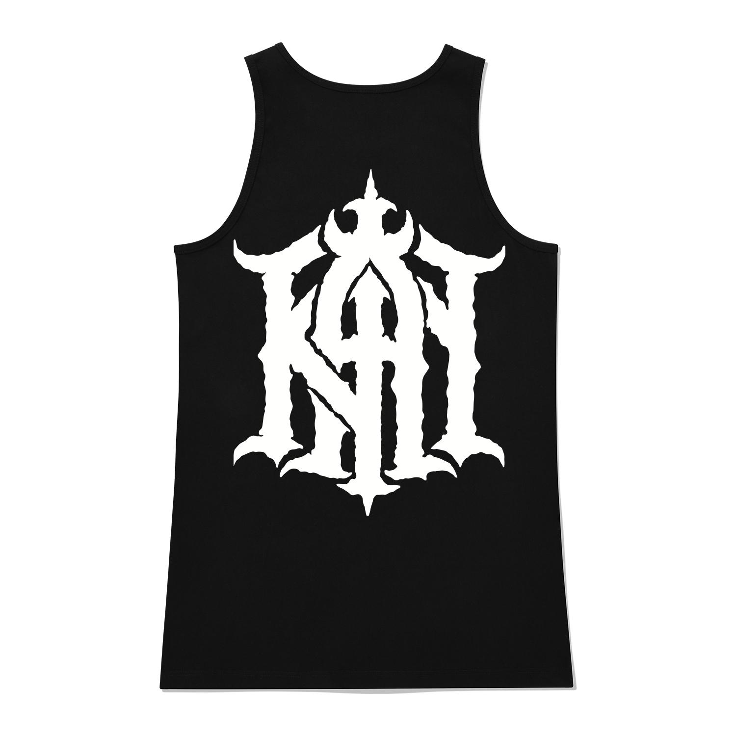 Khan 6312 Ksb0182 The Khan Long Sleeveless - Black Black/L