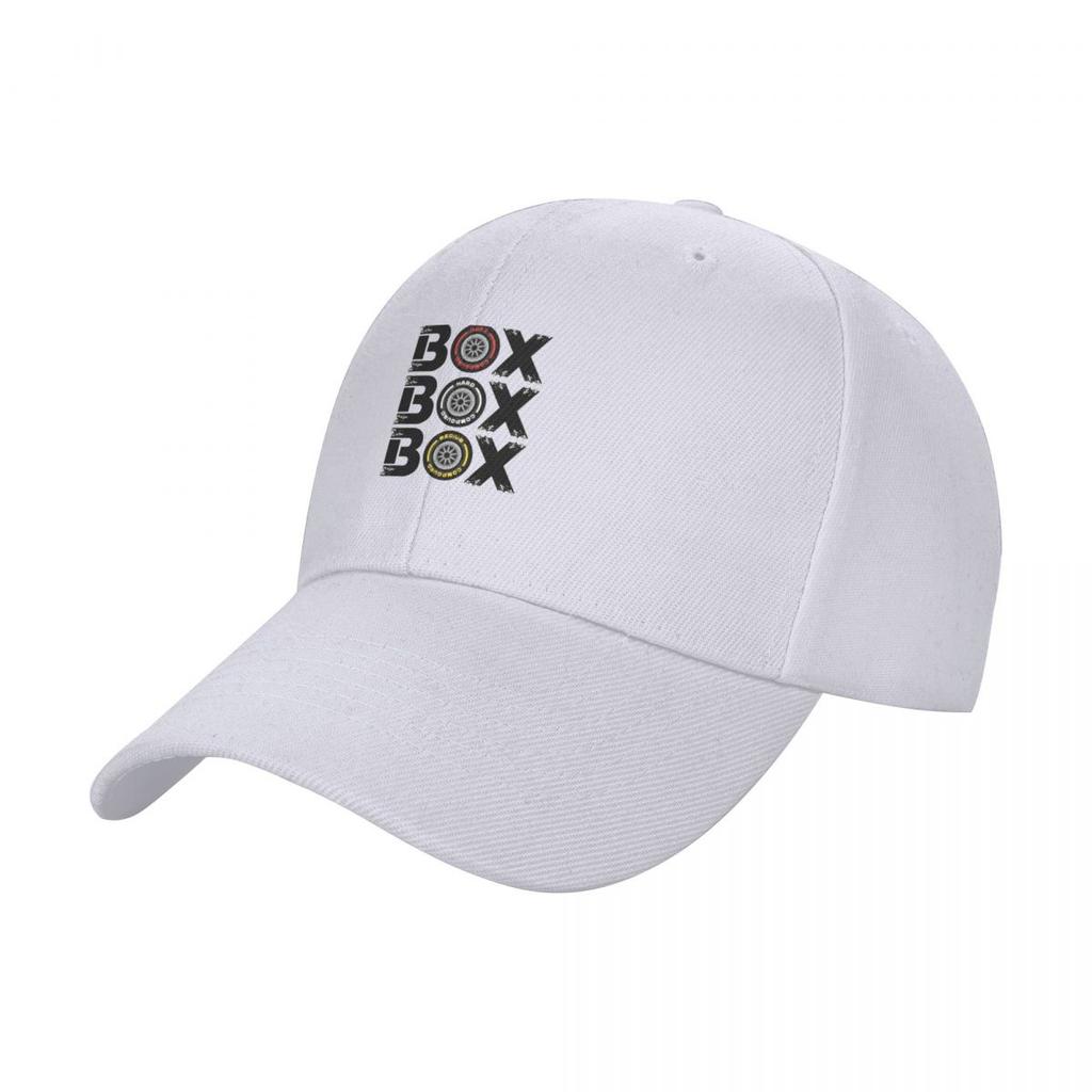 Box Box Box F1 Tire Compound V2 Design Baseball Cap Luxury Hat Cosplay Hat Men Trucker Cap Men Caps Women's