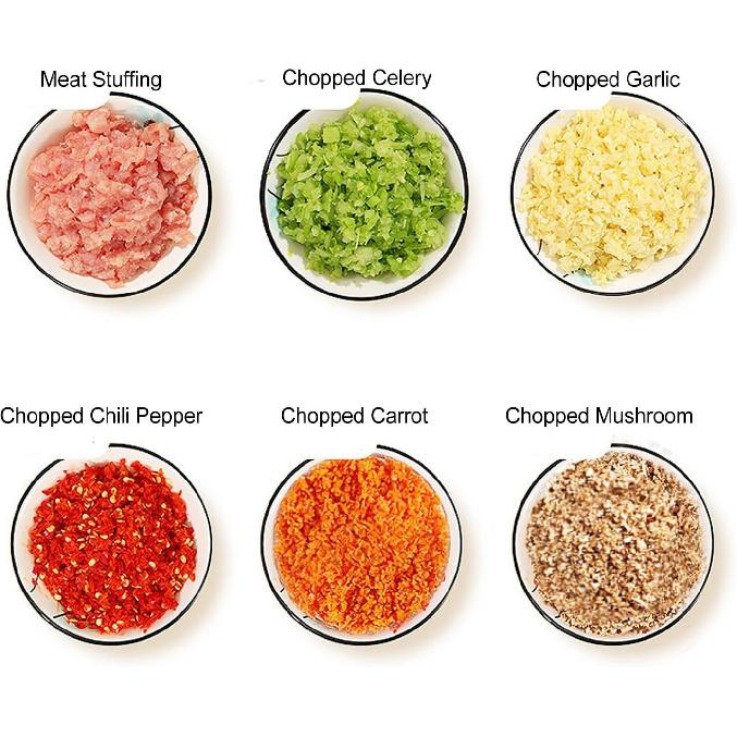 Pwshymi Versatile Electric Mini Food Processor, Efficient USB Rechargeable Chopper for Baby Food, Garlic, Chili, Onion, Meat Utensilios De Cocina