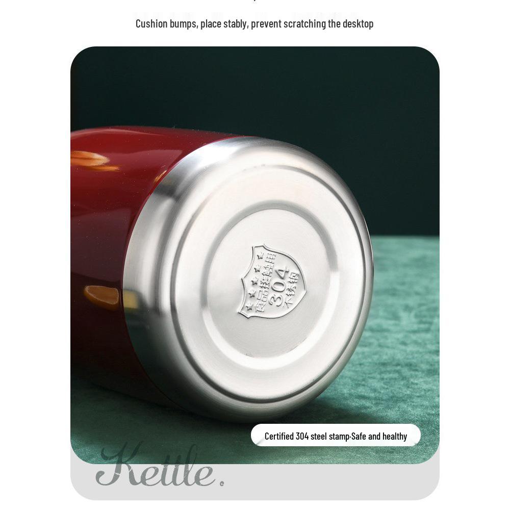 Large Capacity 304 Stainless Steel Thermos Flask - Ideal for Home, Car, or Dorm Use