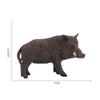 Realistic Pvc Wild Boar Sculpture For Nature Scene Craft And Gift