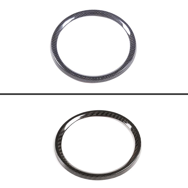 For Porsche 911 (992) -2023 Real Carbon Fiber Meter Display Screen Cover Dashboard Ring Tachometer Frame Car