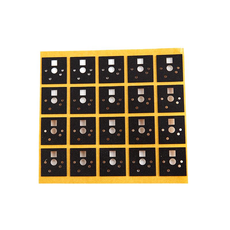 

Механическая наклейка на переключатель клавиатуры, 120 шт., шумоизоляционная пленка, стабилизатор переключателя as the picture