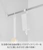 Yamazaki Tower Bathroom Refill Pouch Storage x x Floating Refill 10149 Hook-Up Dispenser, Holder, Small, White, W8.2 D6.7 H26.8cm, Storage, Cover,