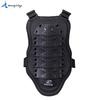 Reflective Safty Clothing Motorcycle Body Armor Chest Back Protector Vest Motocross Skateboarding Sport Armour Night Equipment