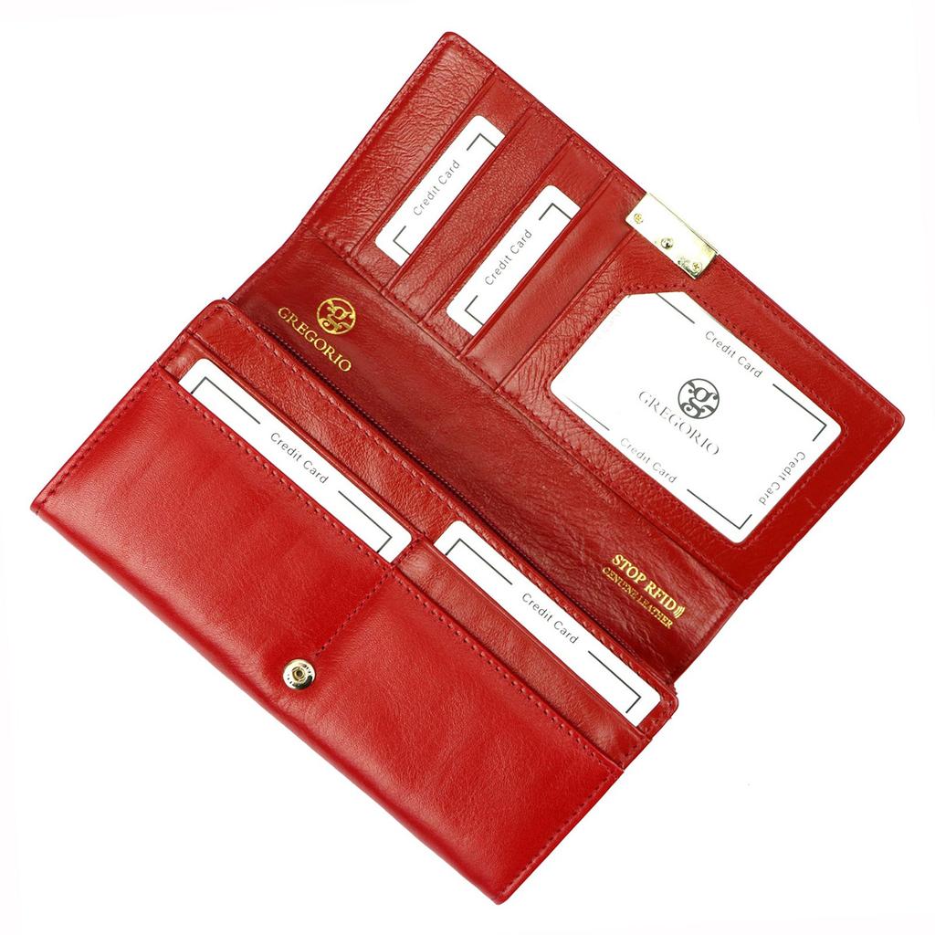 Skórzany damski portfel Gregorio GS-106