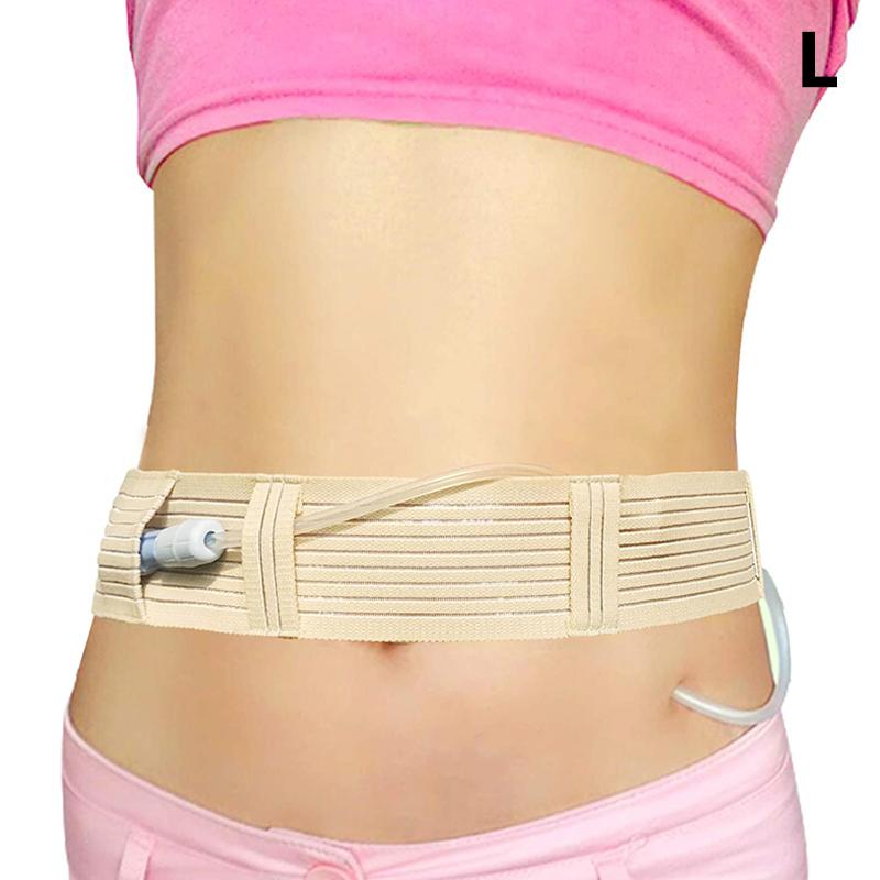 S/M/L Регулируемый дышащий абдоминальный пояс Пояс для перитонеального диализа Защитный пояс для трубки перитонеального диализа Аксессуар