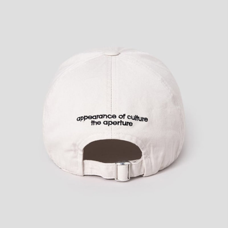 The Aperture Aperture Ball Cap Ivory (TA518BA010)