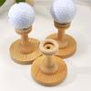 3Pcs Storage Rack Golf  Wooden Base Set Easy To Install Golf Tennis Ball Support  Golf Tennis