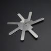 7 Blades Tooth Gap Measuring Tool Stainless Steel Orthodontic Gap Ruler  Dental Clinic